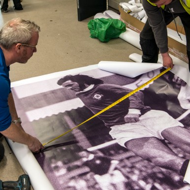 2016 IM MÄRZ, THE NATIONAL FOOTBALL STADIUM AT WINDSOR PARK, George Best, Belfast